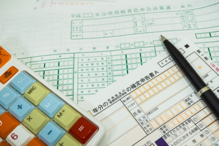 自主申告・記帳決算のイメージ